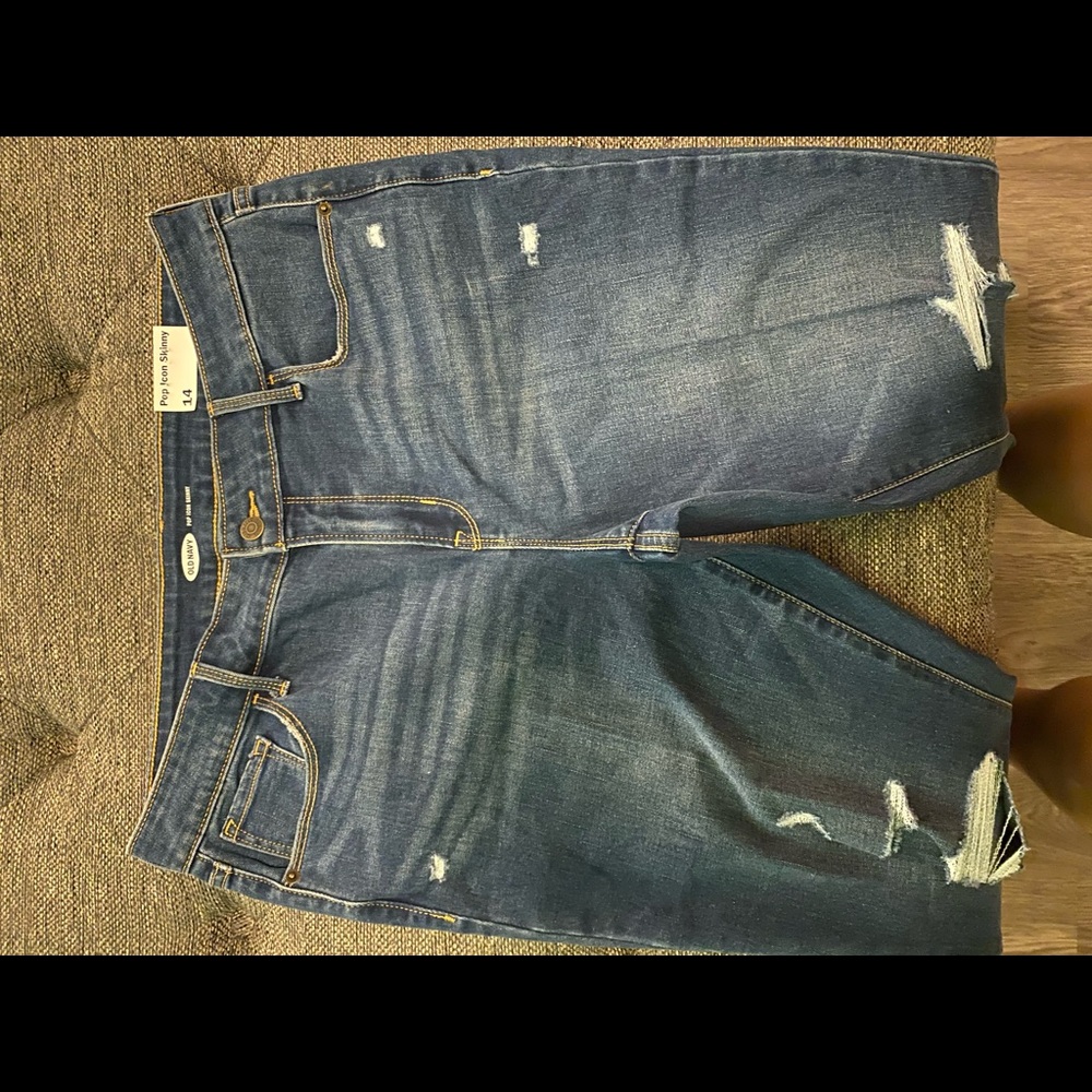 Old navy pop icon skinny jeans